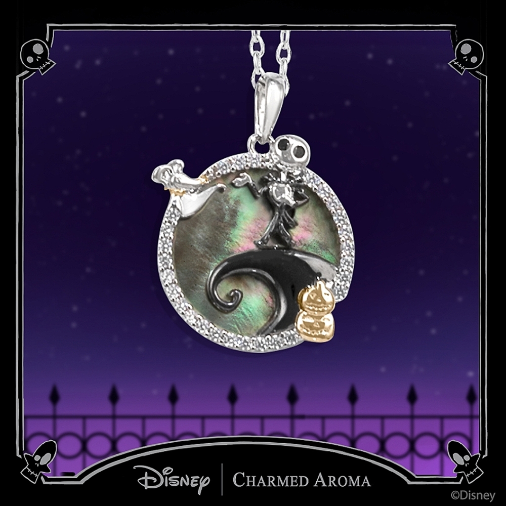 Disney Nightmare Before Christmas Jack with Zero Necklace, Charmed Aroma,